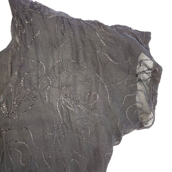 Bila Vintage Sheer Goth Dress – Size Small - Picture 12 of 16